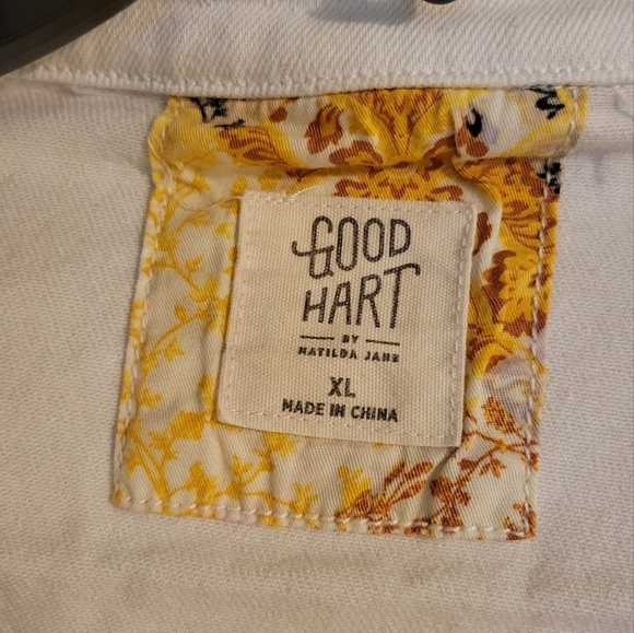 White Good Hart Denim jacket - Picture 3 of 3